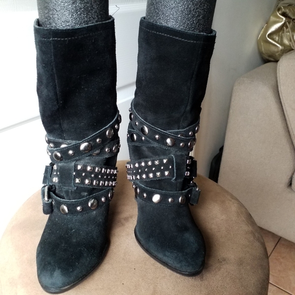 BCBGeneration moto metal studded harness bootie - Picture 9 of 10